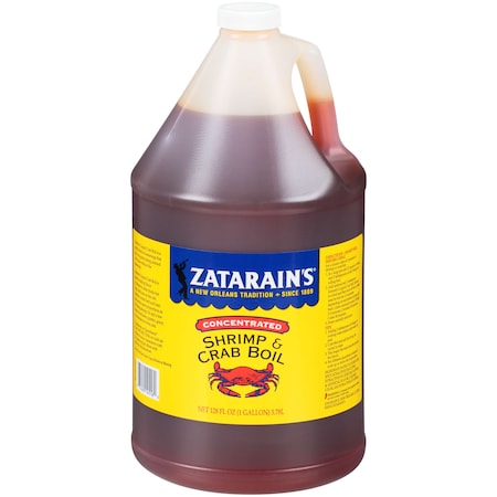 Zatarains New Orleans Style Crawfish Shrimp And Crab Boil 1 gal. Jug, PK4 Z14516